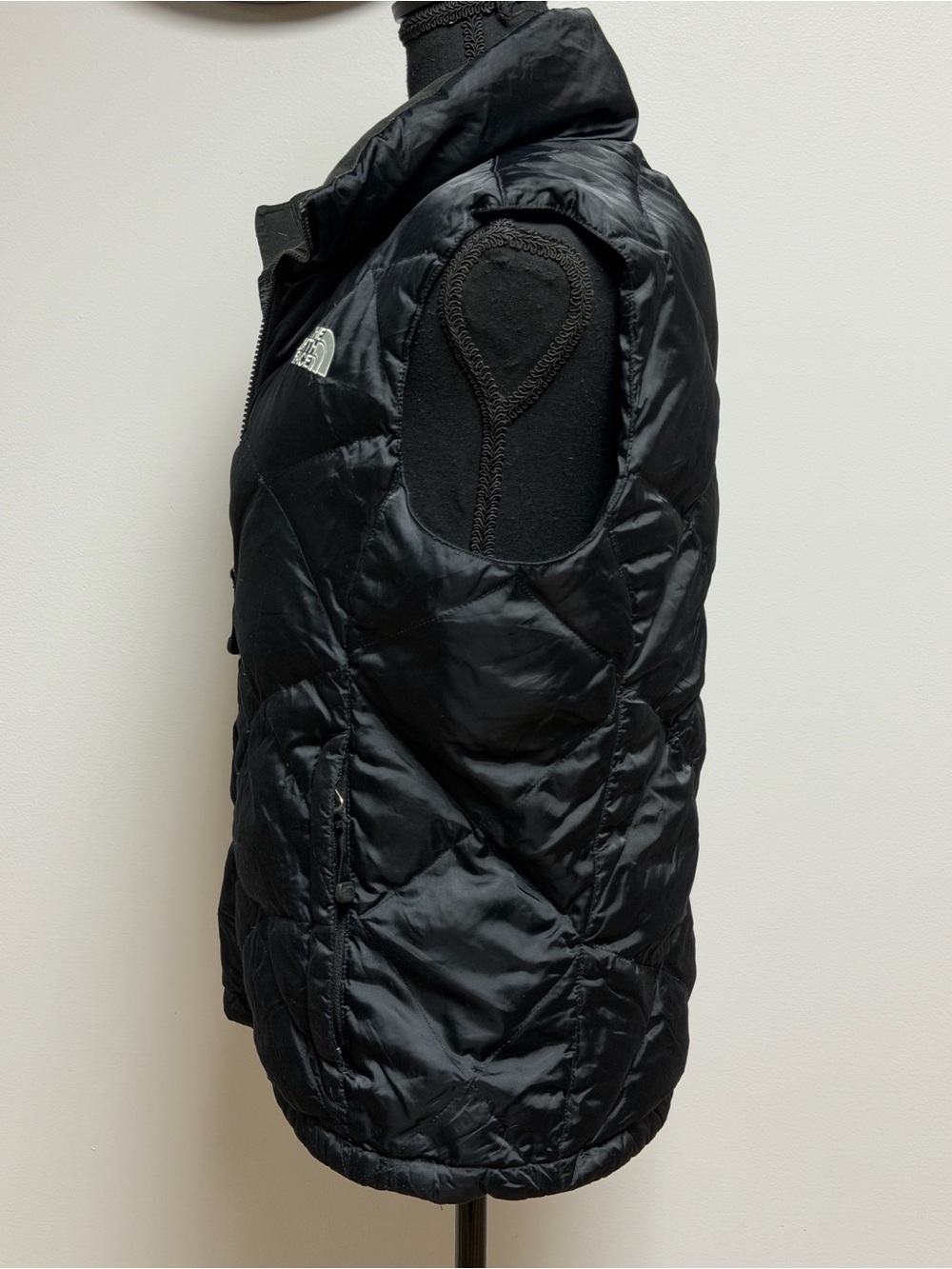 The North Face Aconcagua 550 Down Vest Black Puffer Women's Size M - Picture 3 of 11